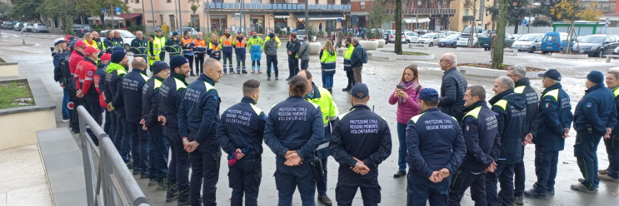 Emergenza idrogeologica in Toscana –14 novembre 2023 Rientro della Colonna Mobile del Piemonte